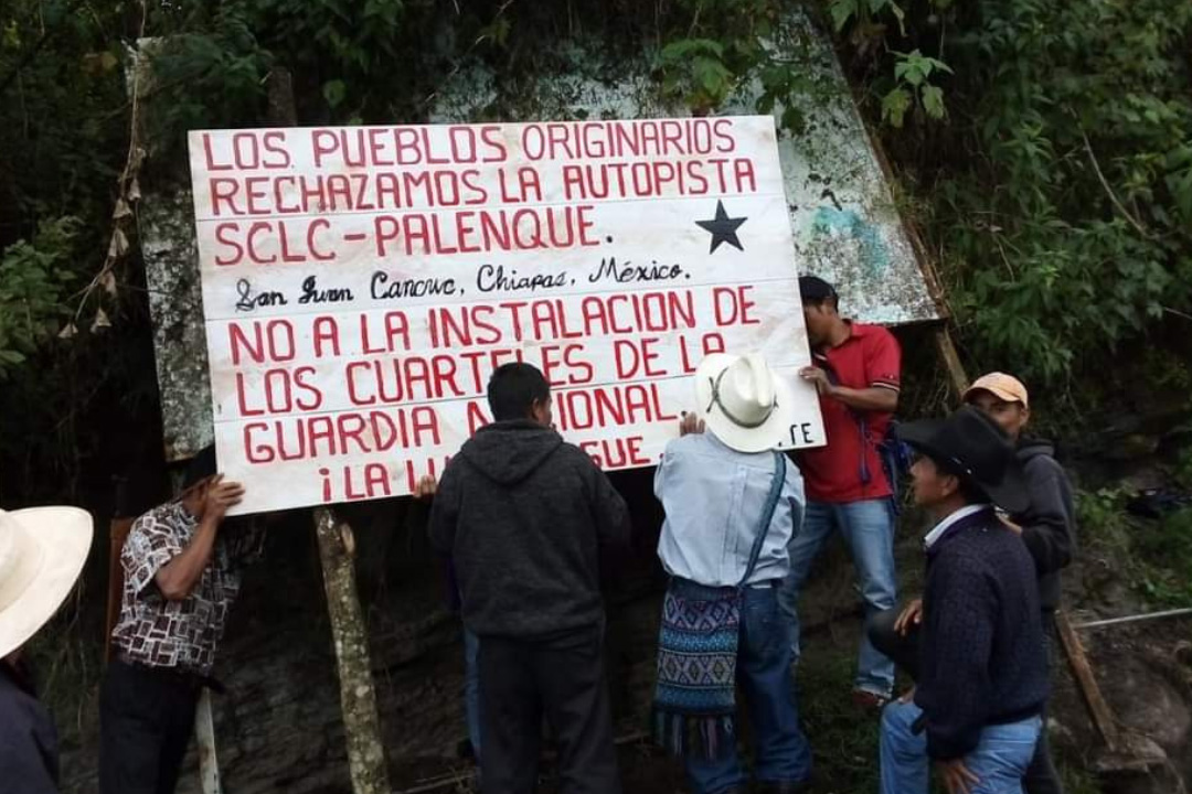 Rechazamos la autopista San Cristóbal-Palenque: Modevite