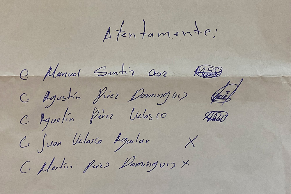 Presos de San Juan Cancuc
