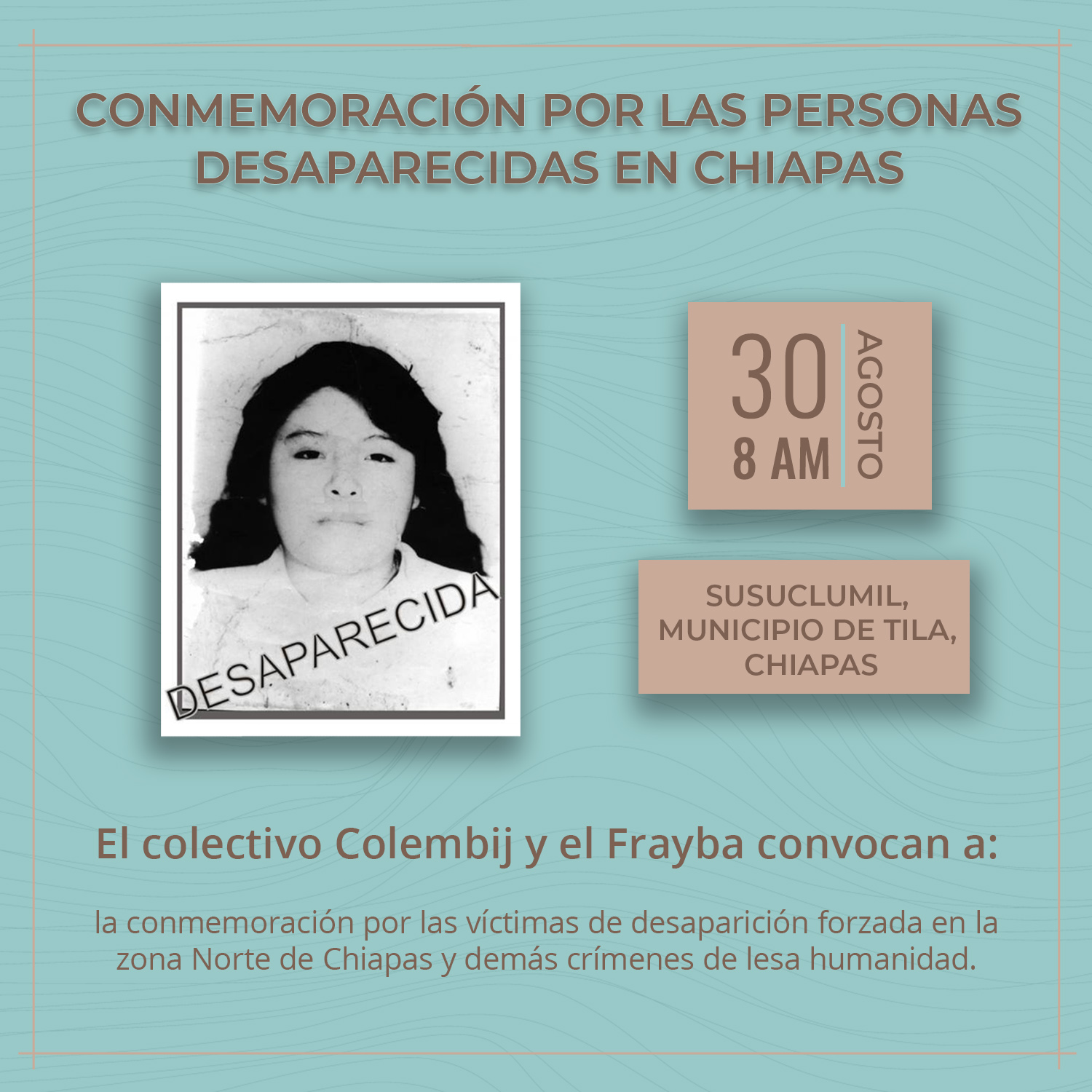 Dia desaparecidos Chiapas