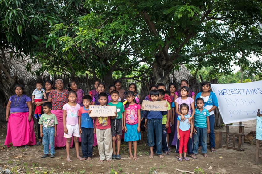 Solidaridad con Chiapas y Oaxaca