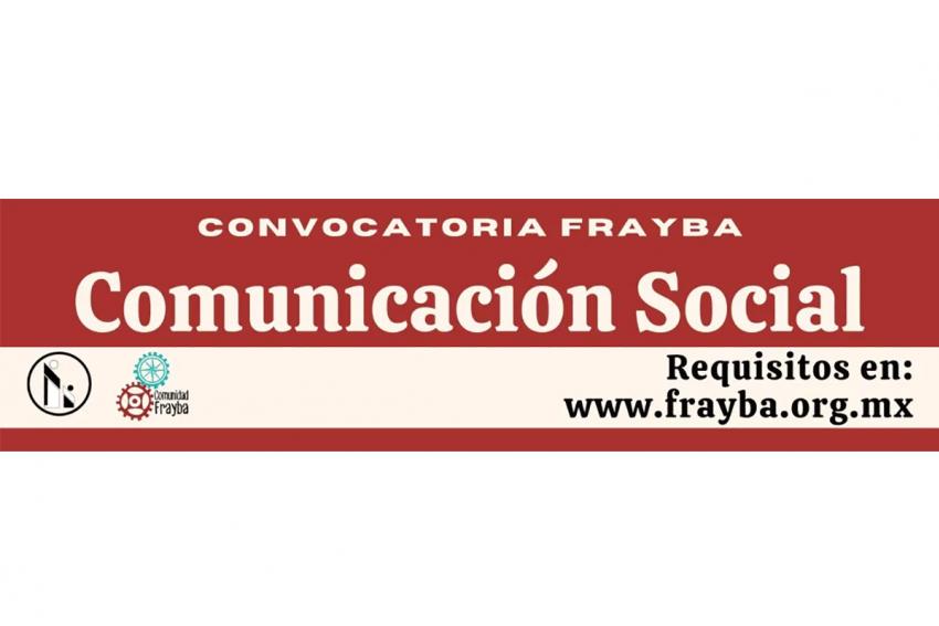 Convocatoria para el puesto de Comunicación social